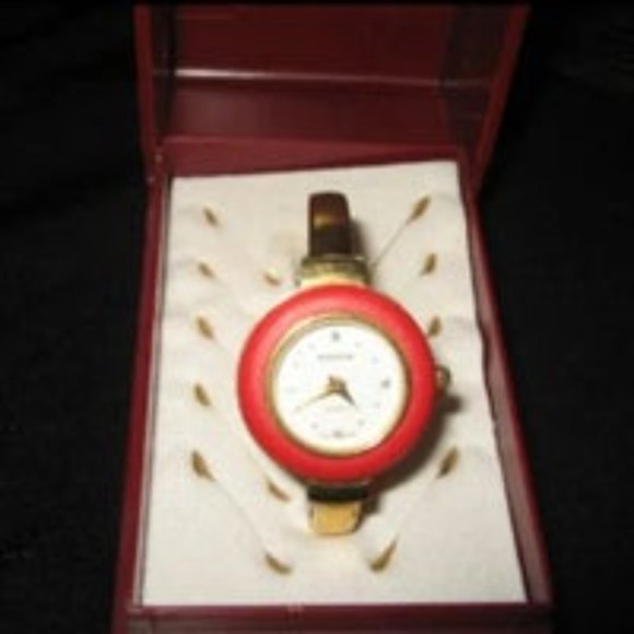 ❤️Ladies EDOX COCKTAIL 14 Bezel Bangle Watch Swiss Comes in Box - Picture 7 of 9